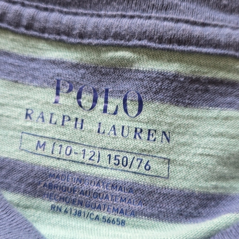 Lot of Two (2) Boys Shirts Polo Ralph Lauren and Ocean Current - Picture 3 of 11